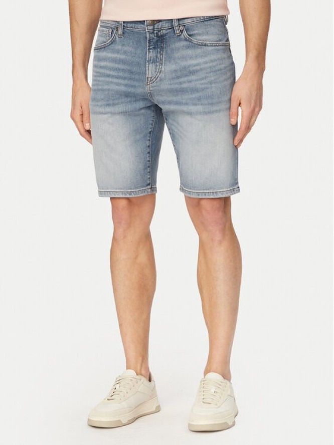 BOSS Szorty jeansowe Re.Maine 50559892 Błękitny Regular Fit