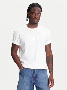 Gap T-Shirt 782369-01 Biały Regular Fit