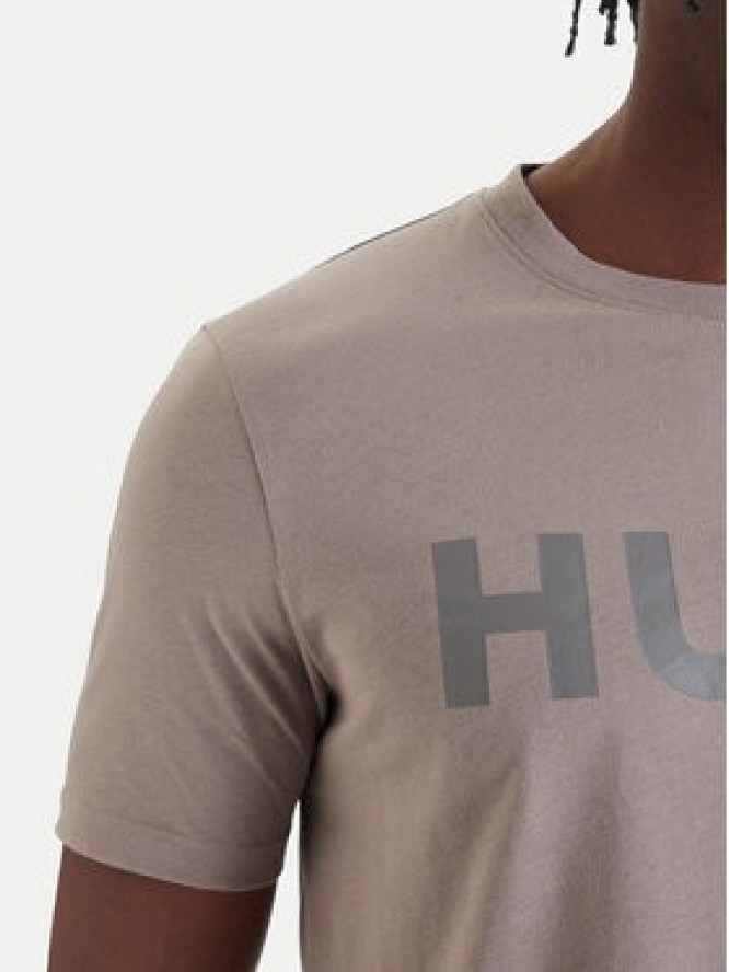 HUGO T-Shirt Dulivio 50467556 Brązowy Regular Fit