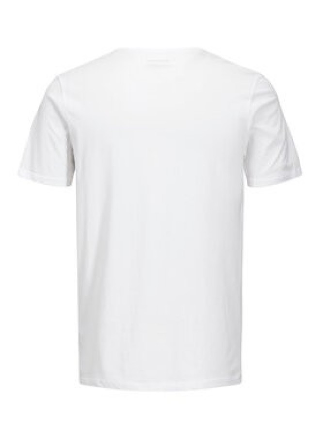 Jack & Jones Komplet t-shirtów Basic Crew Neck 12133913 Biały Regular Fit