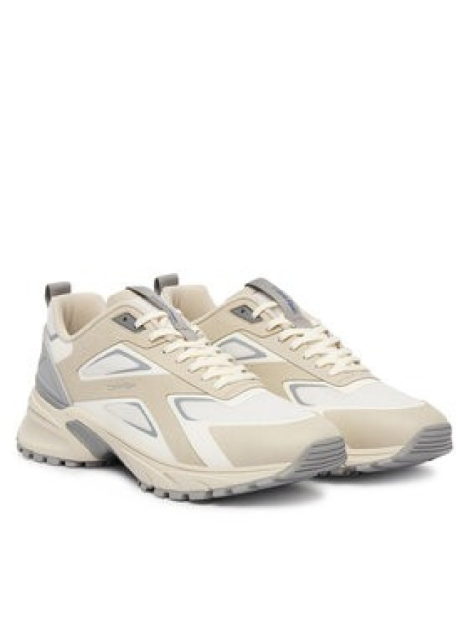 Calvin Klein Sneakersy Hike Runner Laceup Stipe M-Su HM0HM02155 Beżowy