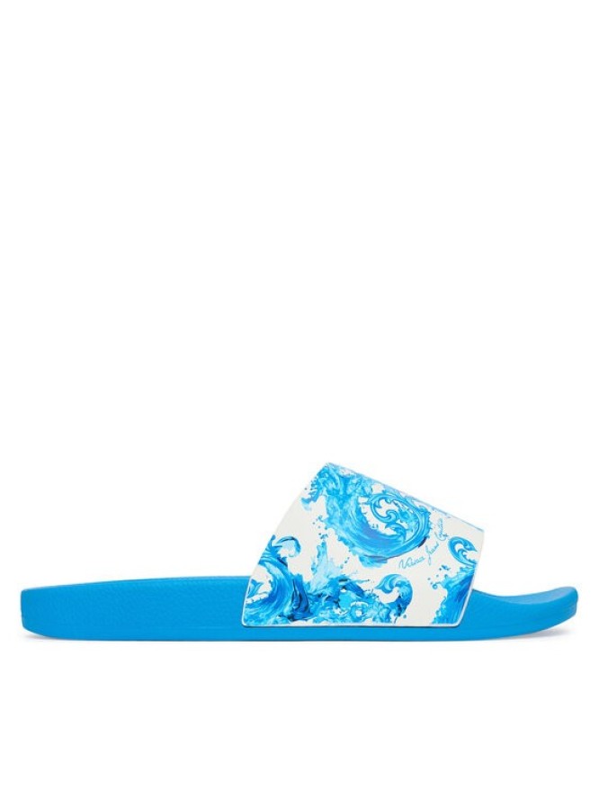 Versace Jeans Couture Klapki 80YA3SQ4 ZS365 R75 Niebieski