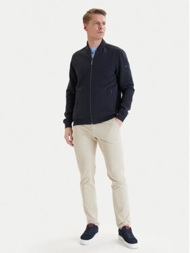 Bugatti Bluza 8750-75174C Granatowy Regular Fit