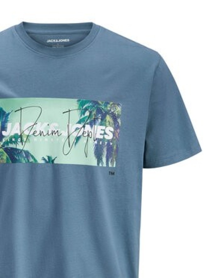 Jack & Jones T-Shirt Indiana Tee 12288112 Granatowy Regular Fit