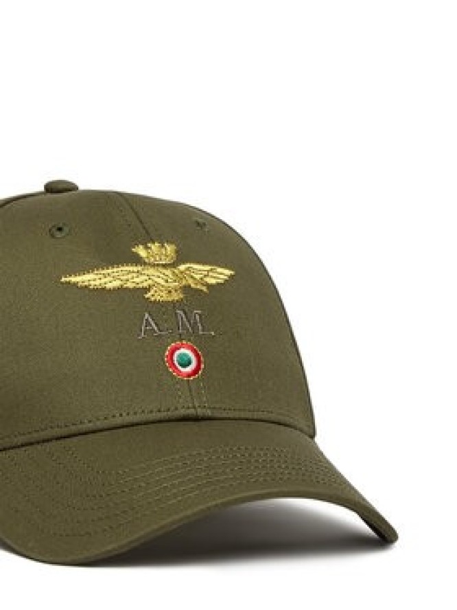 Aeronautica Militare Czapka z daszkiem 261HA1100UCT02848 Zielony