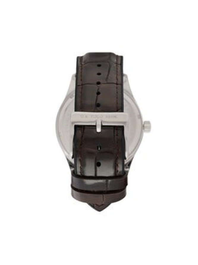U.S. Polo Assn. Zegarek Yale USP7369WH Brązowy