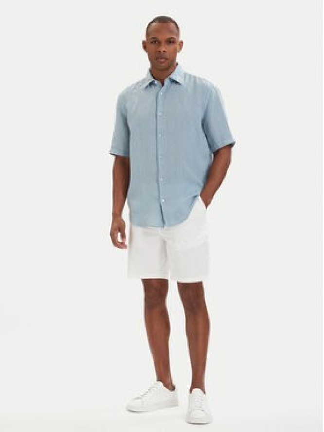 BOSS Koszula 50537382 Niebieski jasny Regular Fit