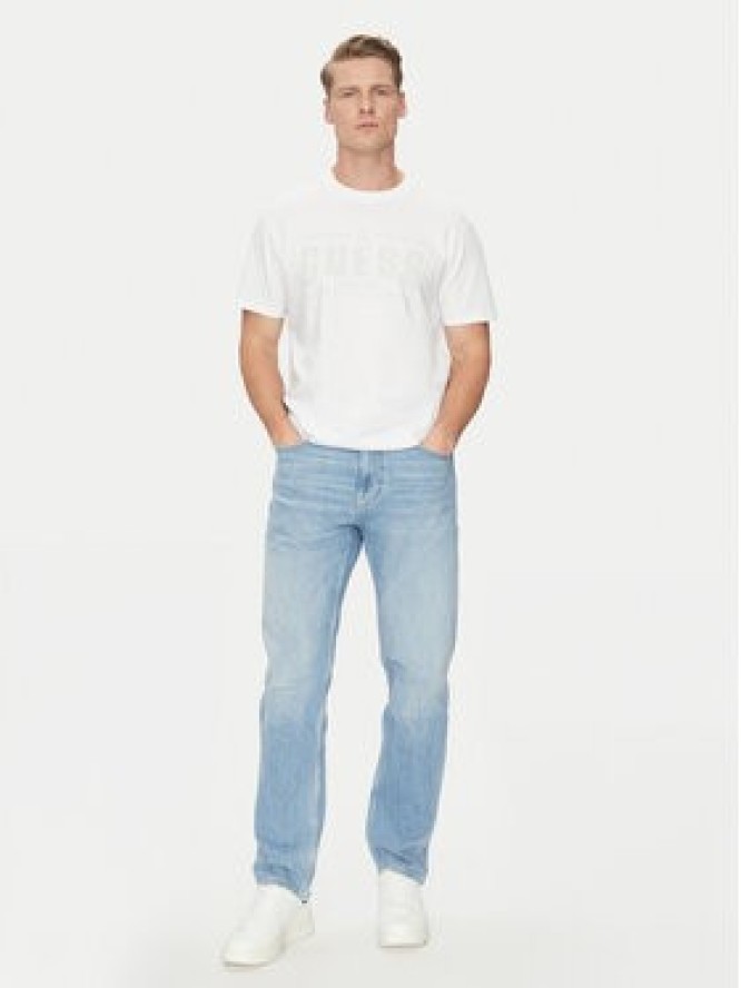 Guess T-Shirt M5GI27 KBW41 Biały Regular Fit