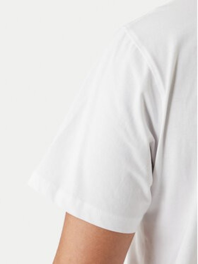 Hunter T-Shirt Essentials HARM0085252 Biały Regular Fit