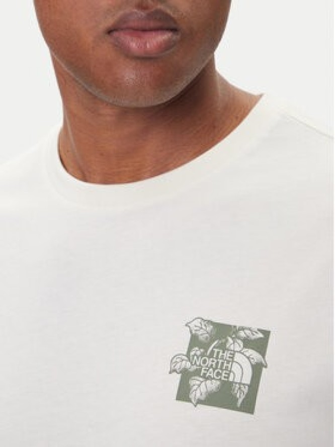 The North Face T-Shirt Connect NF0A8E3Y Beżowy Relaxed Fit