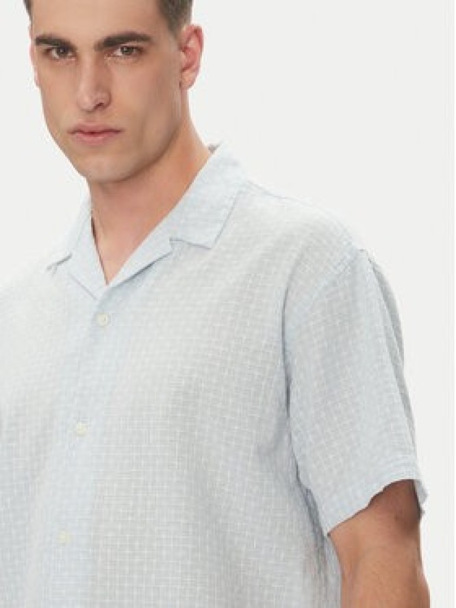 Jack & Jones Koszula Luke 12277185 Niebieski Relaxed Fit