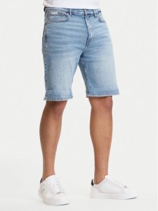 Calvin Klein Jeans Szorty jeansowe LV04RF920G Niebieski Regular Fit