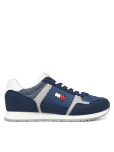 Tommy Jeans Sneakersy Tjm Runner Casual EM0EM01590 Granatowy