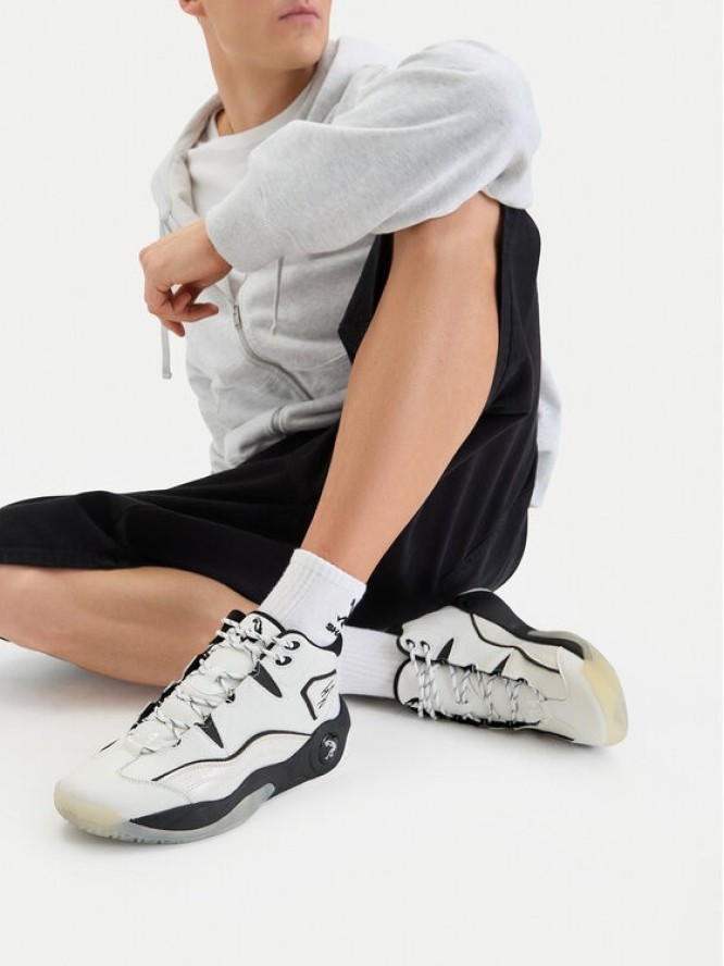 SHAQ Sneakersy EO-H.O.F AQ95027M-WZ Biały