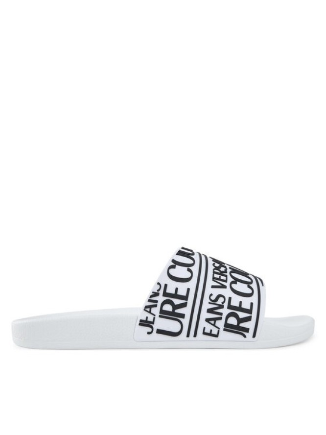 Versace Jeans Couture Klapki 79YA3SQ1 71352 003 Biały