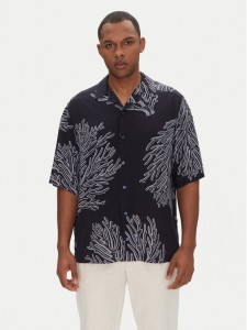 BOSS Koszula Lapisy_M 50538280 Granatowy Relaxed Fit