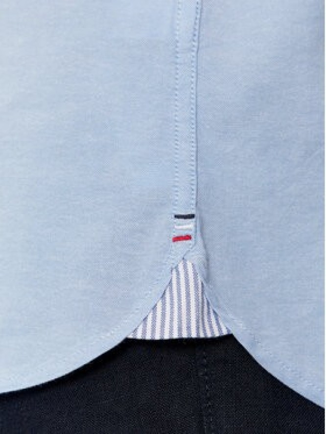Tommy Hilfiger Koszula 1985 MW0MW33810 Niebieski Slim Fit