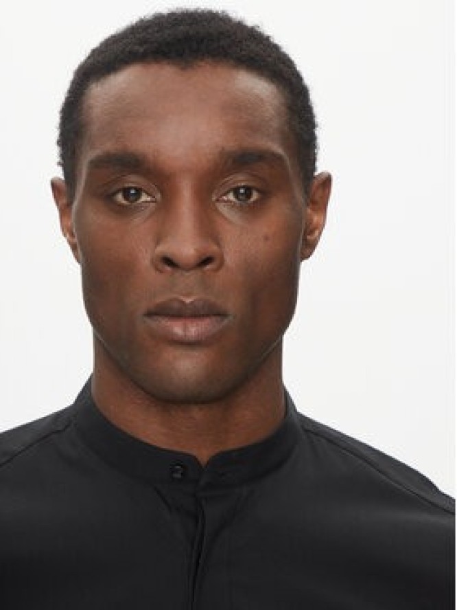 HUGO Koszula Kaleb 50539772 Czarny Slim Fit