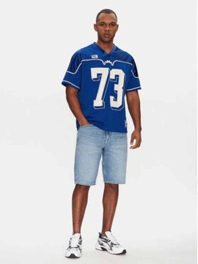 Puma T-Shirt Dress Code Football 630254 Niebieski Relaxed Fit