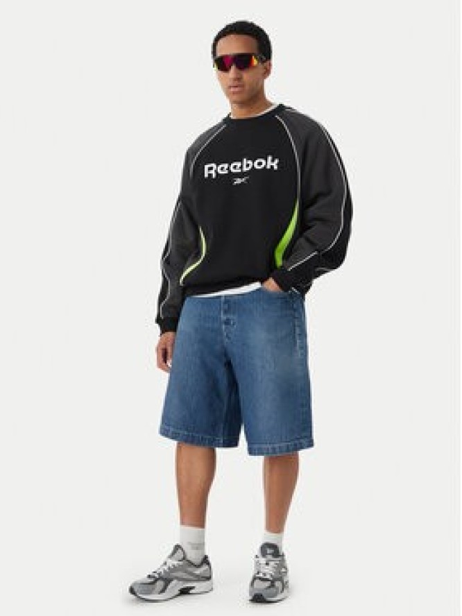 Reebok Bluza Tomasz RK25746CCM Czarny Regular Fit