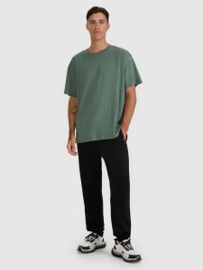 4F Spodnie dresowe joggery męskie - czarne XXL