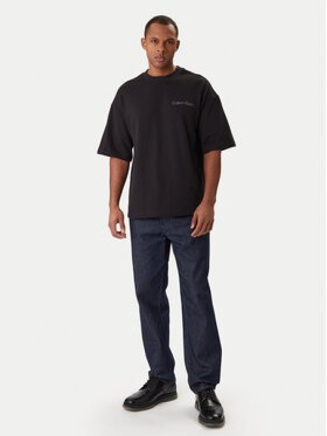 Calvin Klein T-Shirt S/S Crew Neck LV00NM2929 Czarny Relaxed Fit