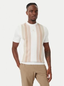 Beverly Hills Polo Club T-Shirt M7611-HR Biały Regular Fit
