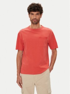 K-Way T-Shirt K2135HW Czerwony Regular Fit