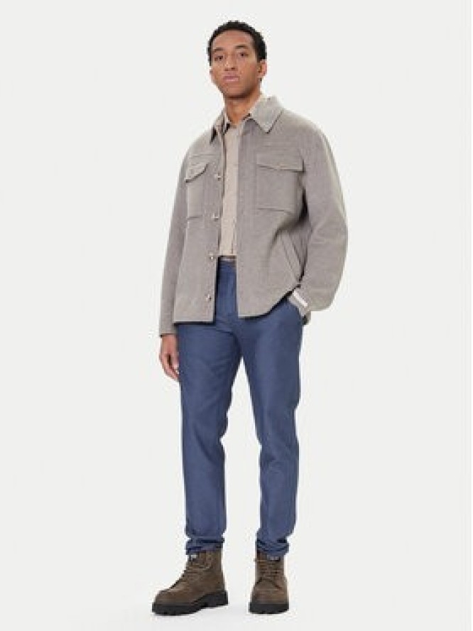 Mustang Chinosy Daytona 1017075 Niebieski Slim Fit