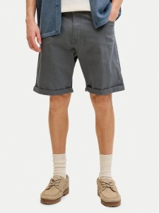 Jack & Jones Szorty jeansowe Rick 12288485 Szary Regular Fit