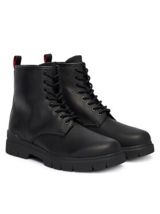 HUGO Trzewiki Ryan 50552696 Brązowy