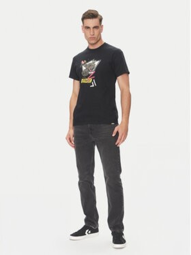 Etnies T-Shirt Puma 4130004126 Czarny Regular Fit