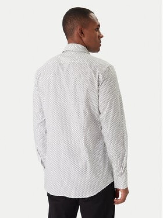 HUGO Koszula Kenno 50555318 Biały Slim Fit