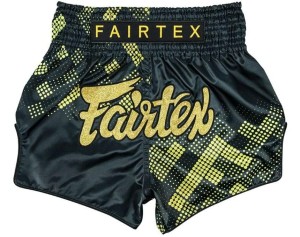 Spodenki Muay Thai Fairtex BS1931 Czarne-Złote L