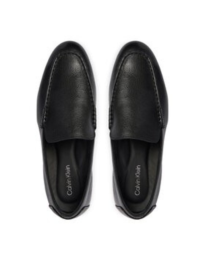 Calvin Klein Lordsy Low Prof Loafer Txt Lth HM0HM02175 Czarny