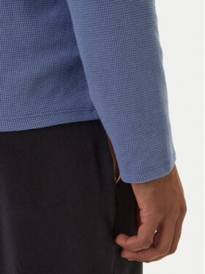 BOSS Bluza Waffle 50535885 Błękitny Regular Fit