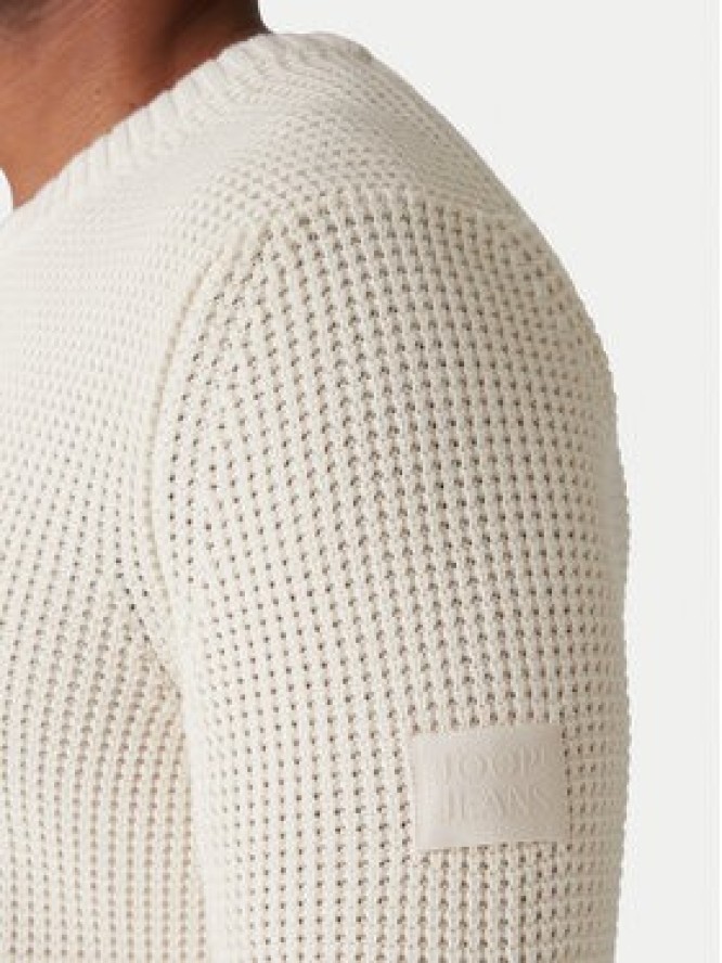 JOOP! Jeans Sweter Harono 30047662 Écru Modern Fit