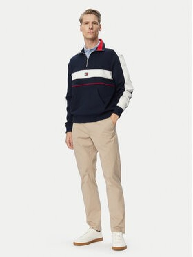 Tommy Jeans Bluza Cblock DM0DM23244 Granatowy Relaxed Fit