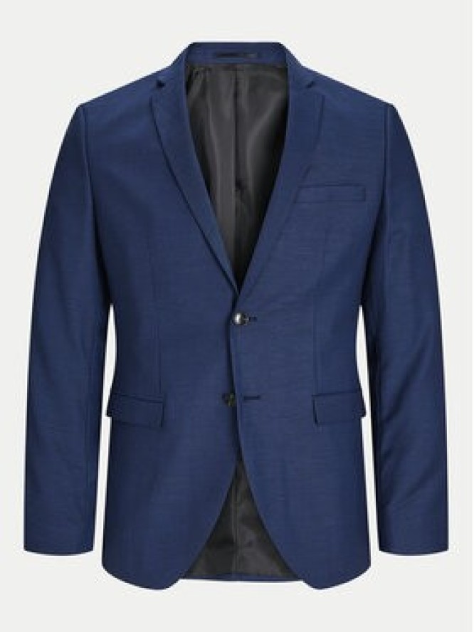 Jack & Jones Marynarka Solaris 12141107 Niebieski Slim Fit
