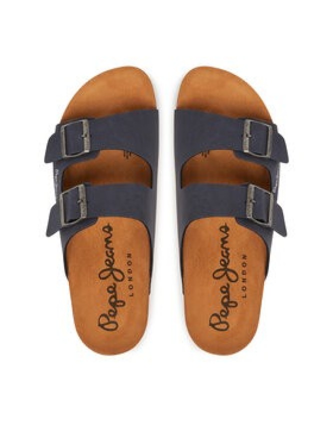 Pepe Jeans Klapki PMS90110 Granatowy