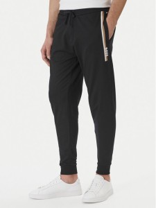 BOSS Spodnie dresowe Authentic 50554784 Czarny Regular Fit