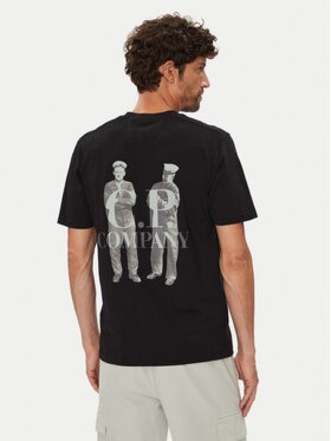 C.P. Company T-Shirt 19CMTS106A006586W Czarny Regular Fit