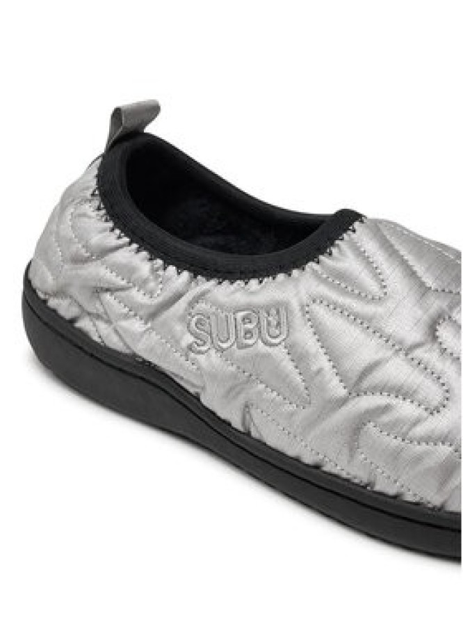 Subu Kapcie Packable Outline Srebrny