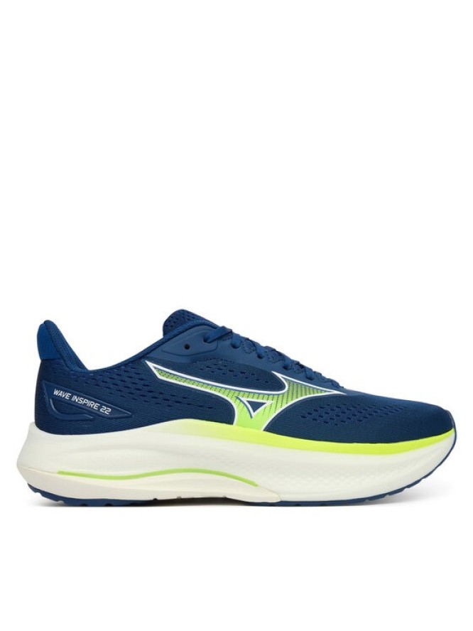 Mizuno Buty do biegania Wave Inspire 22 J1GC2644 01 Granatowy