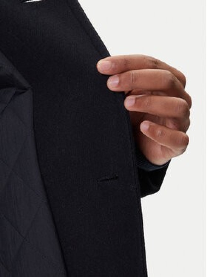 Armani Exchange Płaszcz wełniany XM001121 AF18943 UB101 Granatowy Regular Fit