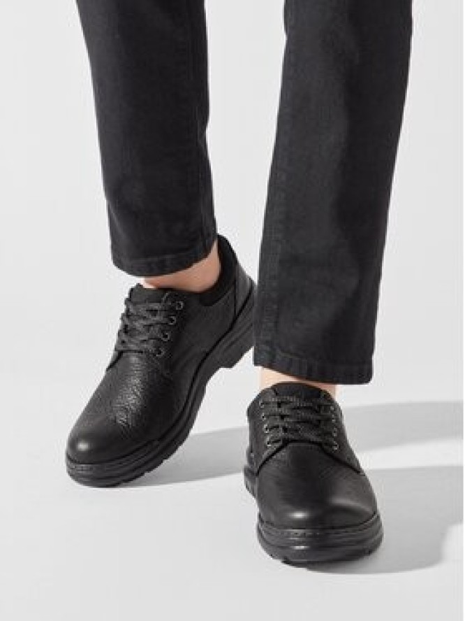 Clarks Półbuty Rockie Walk Gtx Gore-Tex 261734647 Czarny