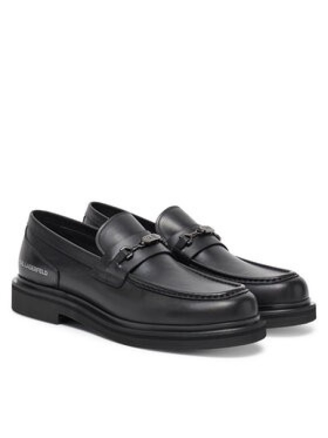 KARL LAGERFELD Mokasyny Kingston KL12215 Czarny