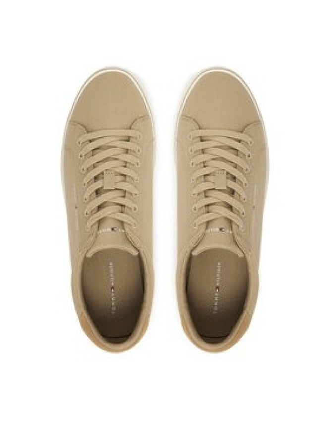 Tommy Hilfiger Tenisówki Vulc Core Long Lace FM0FM05688 Beżowy