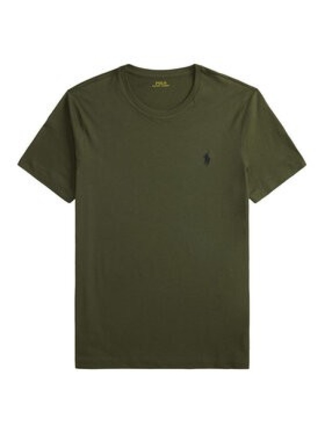 Polo Ralph Lauren T-Shirt 710671438180 Zielony Custom Slim Fit