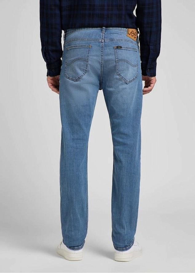 LEE RIDER MĘSKIE SPODNIE JEANSOWE JEANSY DŻINSY MID STONE WASH L701NLWL 112318844